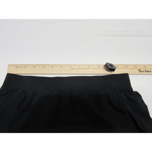 Under Armour women's black Heatgear athletic fit brief lined running 6" shorts S - Picture 10 of 12